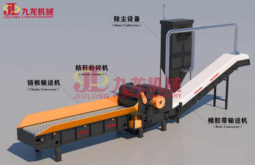 大型秸稈粉碎機機身振動原因及解決辦法